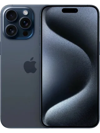 iPhone 15 Pro, 256 ГБ · титановый синий