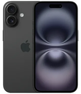 iPhone 16, 128 ГБ · чёрный