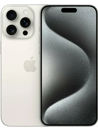 iPhone 15 Pro Max, 256 ГБ · титановый белый