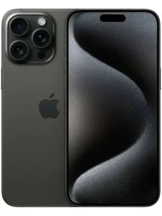 iPhone 15 Pro Max, 256 ГБ · титановый чёрный